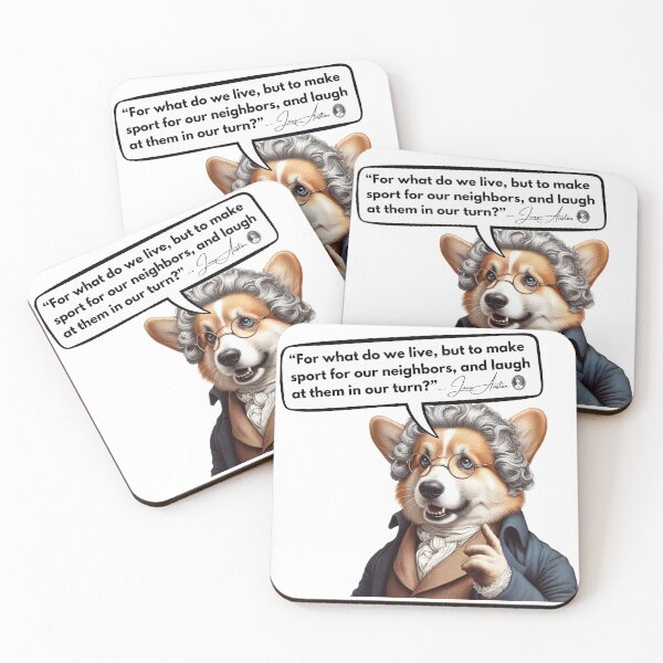 Item preview, Corgi Mr. Bennett Words of Wisdom designed and sold by SassiDesigns.