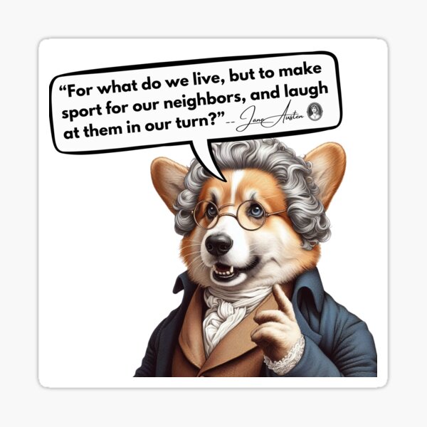 Item preview, Corgi Mr. Bennett Words of Wisdom designed and sold by SassiDesigns.