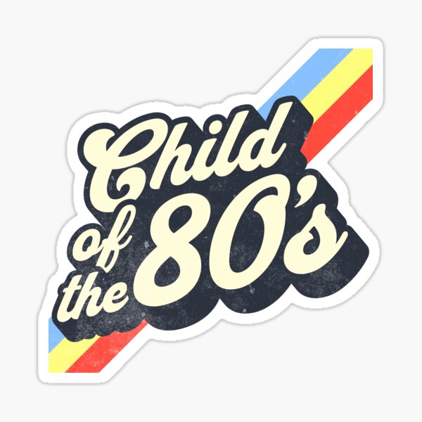 Item preview, Totally Rad & Mildly Traumatized 80s Kid designed and sold by DarkSenseDesign.