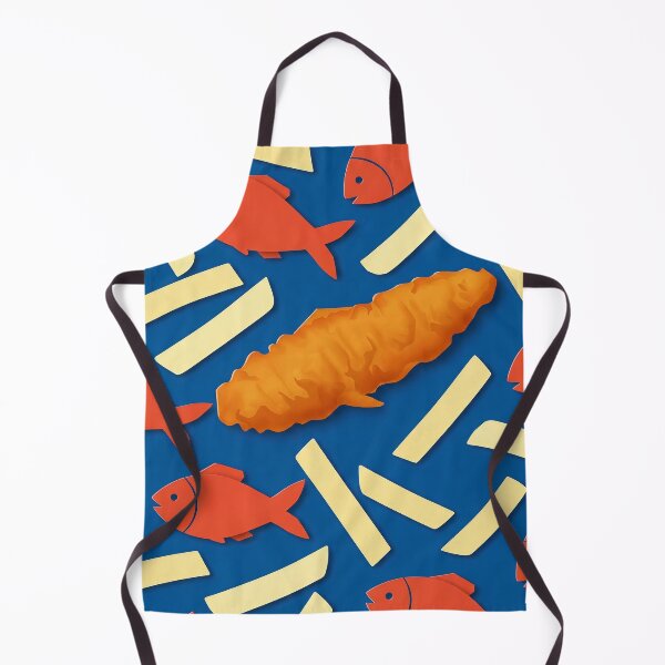 Item preview, Fish and Chips designed and sold by StitchNRebl.