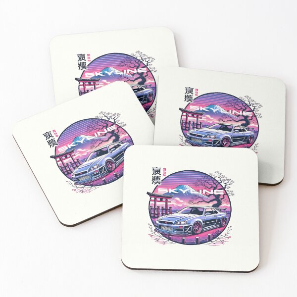 Item preview, R34 GTR Japanese Sky  designed and sold by TheArtOfCar.