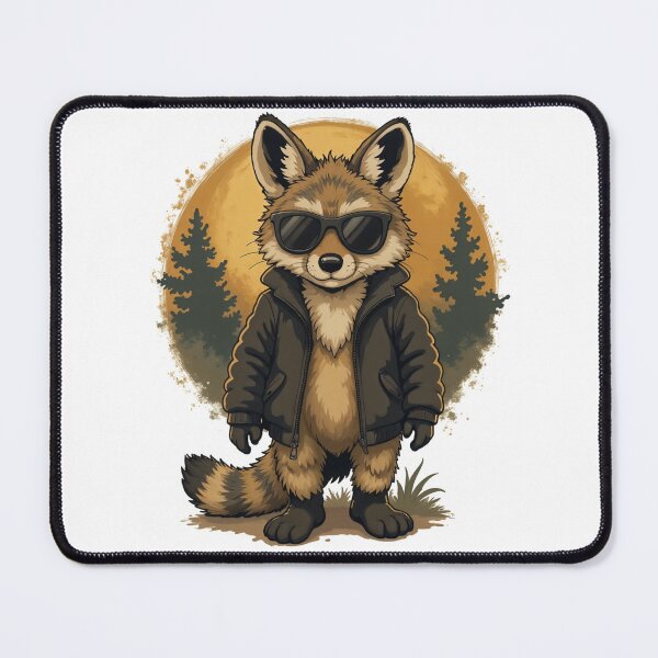 Item preview, Stylish Aardwolf Sunset - Cool and Nature-Inspired Design designed and sold by latelierdechris.