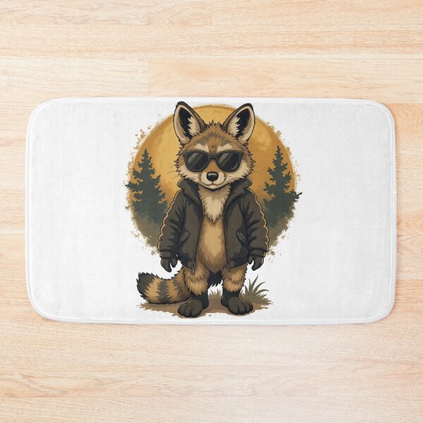 Item preview, Stylish Aardwolf Sunset - Cool and Nature-Inspired Design designed and sold by latelierdechris.