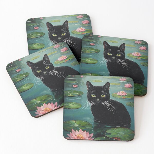 Item preview, Black cat paint designed and sold by Filotecnia.