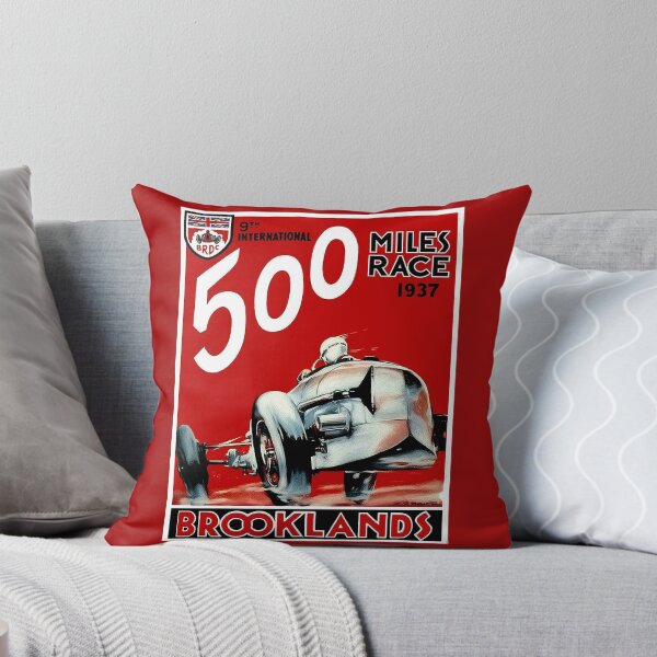 Item preview, Brooklands Vintage 1937 United Kingdom Automobile  Racing Advertising Print designed and sold by posterbobs.
