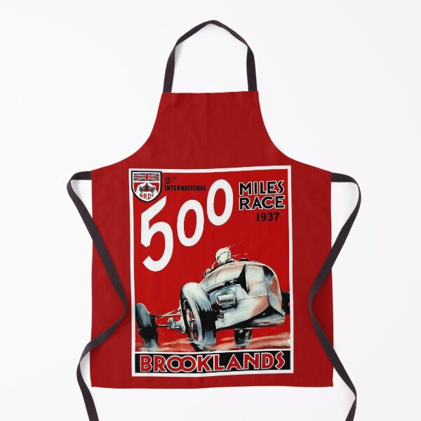 Item preview, Brooklands Vintage 1937 United Kingdom Automobile Racing Advertising Print designed and sold by posterbobs.
