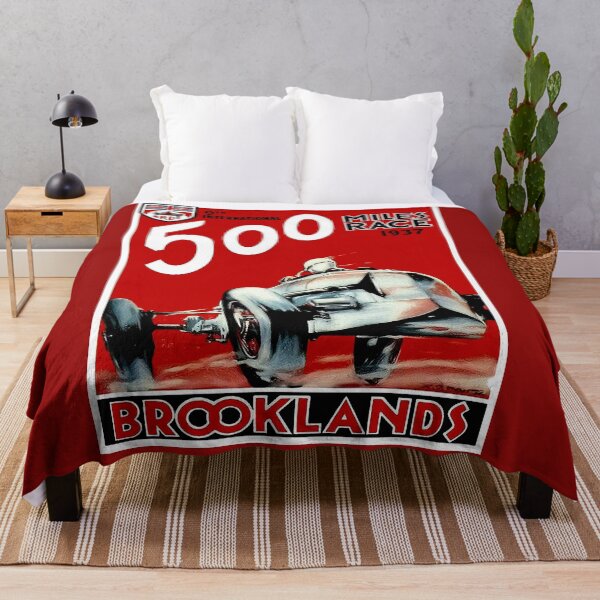 Item preview, Brooklands Vintage 1937 United Kingdom Automobile Racing Advertising Print designed and sold by posterbobs.