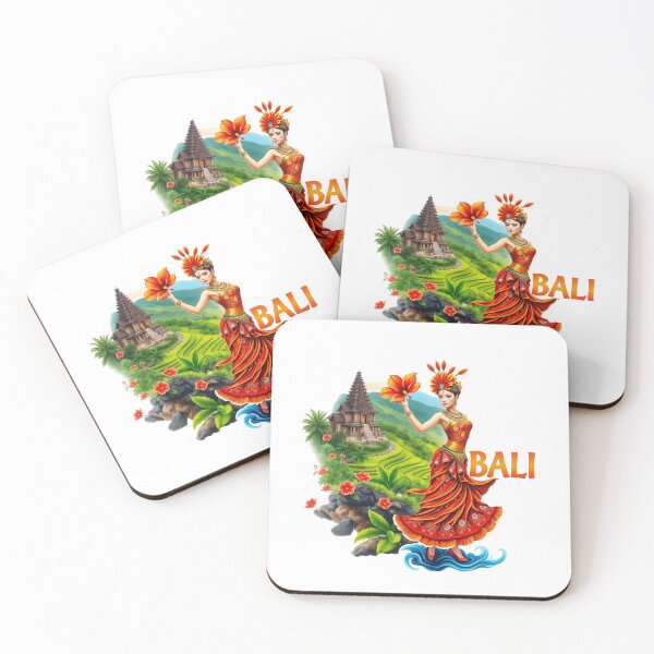 Item preview, Bali Paradise - Cultural and Scenic Illustration designed and sold by latelierdechris.