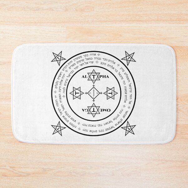 Item preview, The Magical Circle of Solomon (Black on White) designed and sold by Sawset.