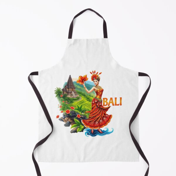 Item preview, Bali Paradise - Cultural and Scenic Illustration designed and sold by latelierdechris.