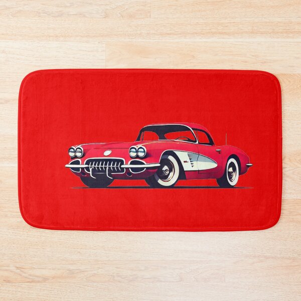Item preview, Red Corvette C1  designed and sold by TheArtOfCar.