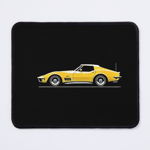 Item preview, Yellow Vette C3 designed and sold by TheArtOfCar.