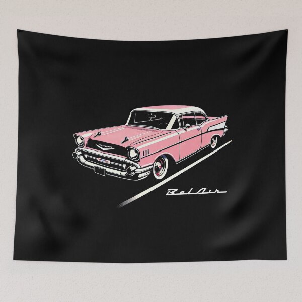 Item preview, Pink 57 Chevy Bel Air  designed and sold by TheArtOfCar.