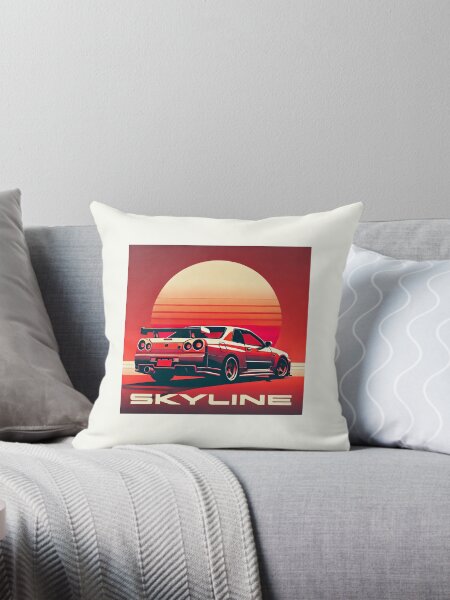 Item preview, R34 GTR Red Sunset  designed and sold by TheArtOfCar.