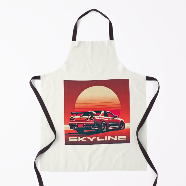 Item preview, R34 GTR Red Sunset designed and sold by TheArtOfCar.