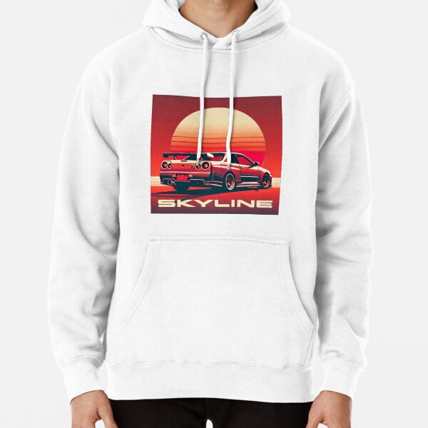 Item preview, R34 GTR Red Sunset  designed and sold by TheArtOfCar.