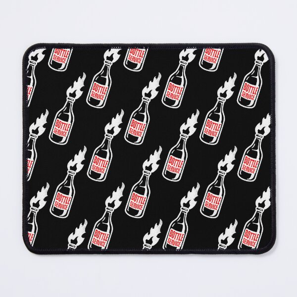 Item preview, Retro Bottle Service Molotov Party Logo designed and sold by DarkSenseDesign.