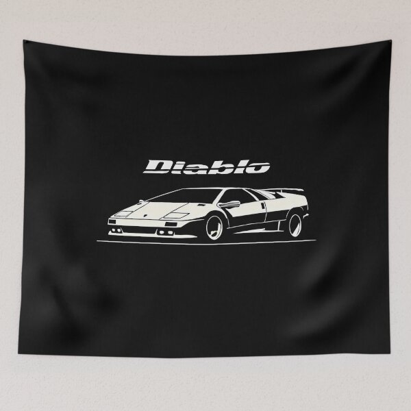 Item preview, Diablo Silhouette  designed and sold by TheArtOfCar.