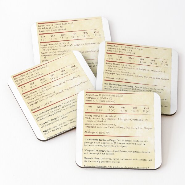 Item preview, Book Club Wife Stats designed and sold by DesignsbyDugar.