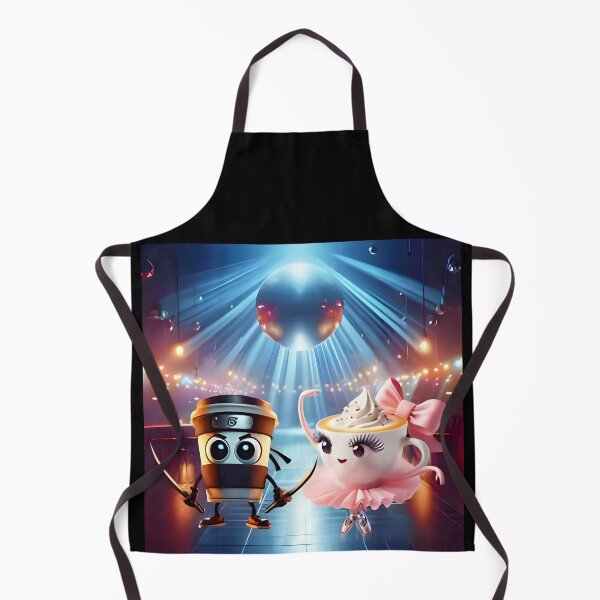Item preview, Ballerina Cappucina and Cappuccino Assassino together- brainrot meme designed and sold by EmeraldeaArt.