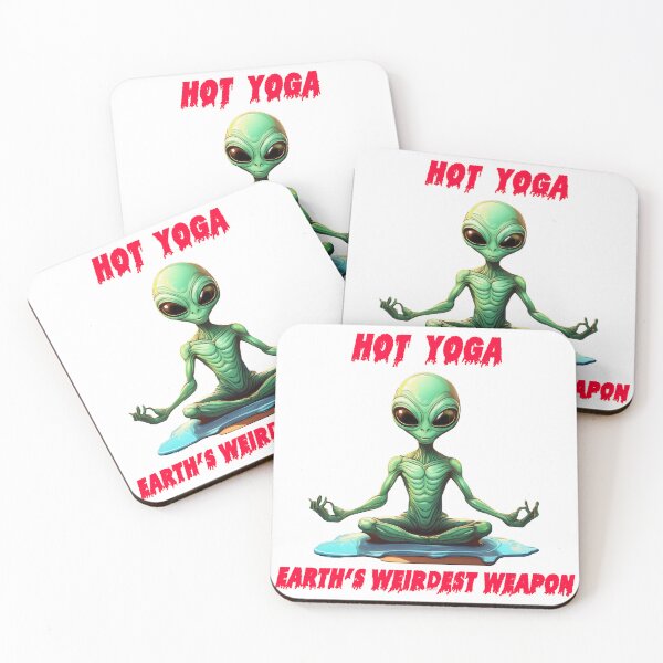 Item preview, Hot Yoga... Earth's weirdest weapon designed and sold by TShirt Witt.