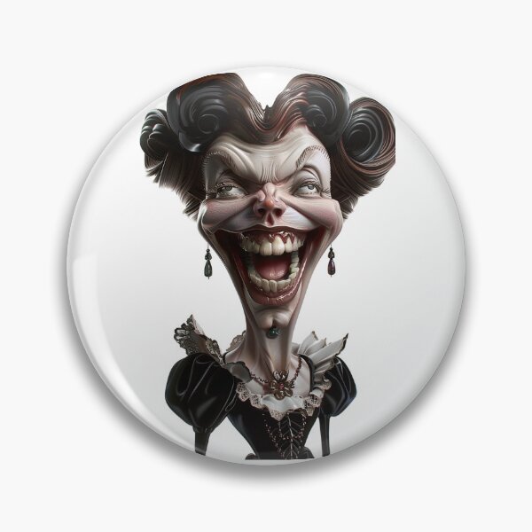 Item preview, Grinning Victorian Lady on an Endless Neck (Style 225-1-SP1) designed and sold by gimpysticks.