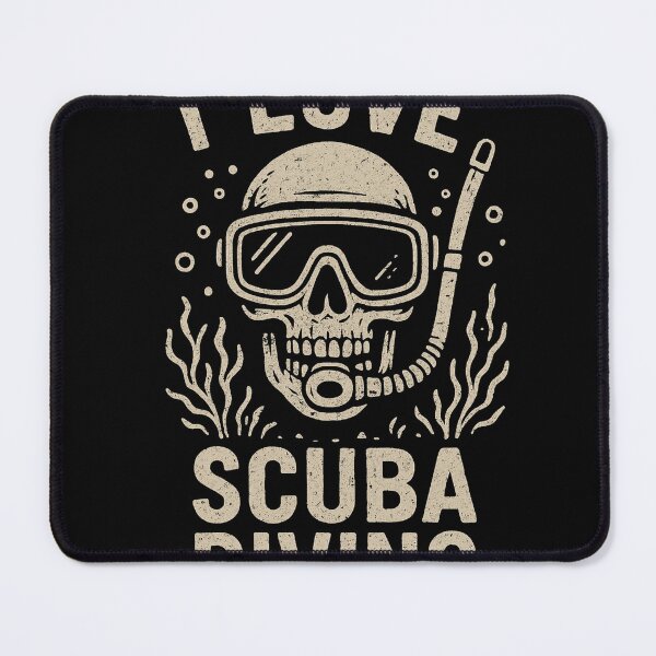 Item preview, I love scuba diving. Design perfect for lovers of adventure and the ocean. designed and sold by Peycer.