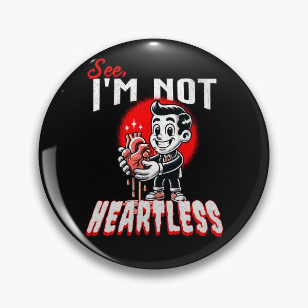 Item preview, Totally Not Heartless – Just Holding One designed and sold by DarkSenseDesign.