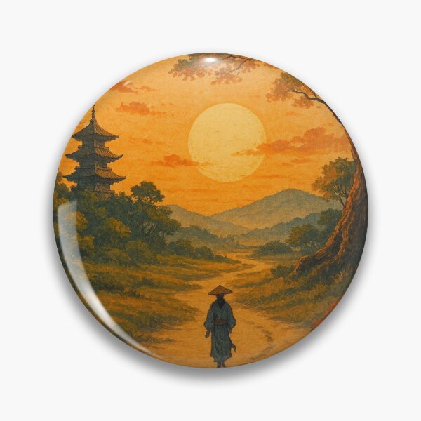 Item preview, Lonely Wanderer - Returning Home in the Evening Light designed and sold by M-Masterpieces.