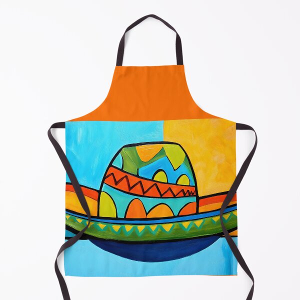 Item preview, Turn Up the Fiesta Vibes with a Vibrant Sombrero and Bold Geometric Flair for Cinco de Mayo designed and sold by OlfactoART Studio.