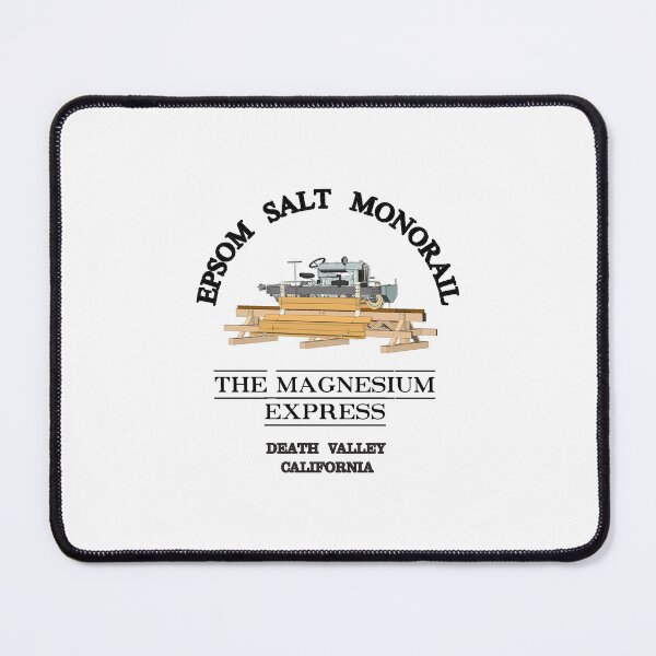 Item preview, Epsom Salt Monorail - The Magnesium Express - Death Valley, California designed and sold by QuayTradingCo.