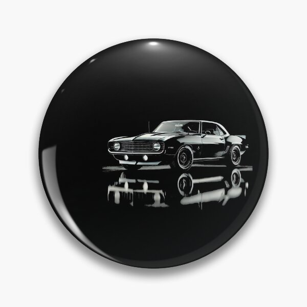 Artikelvorschau, Schwarzer 69er Camaro entworfen und verkauft von TheArtOfCar.