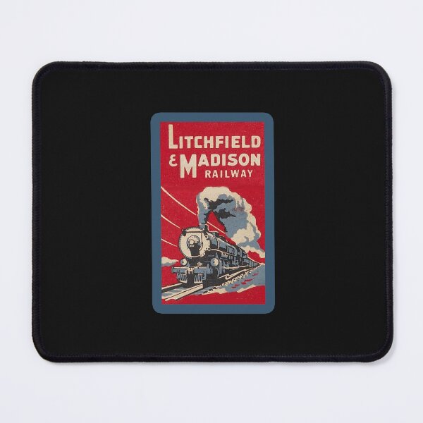 Item preview, Vintage Litchfield and Madison Railway designed and sold by QuayTradingCo.