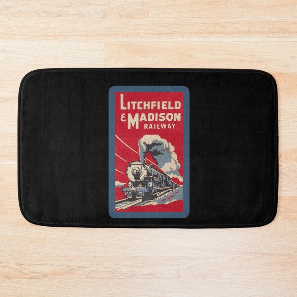 Item preview, Vintage Litchfield and Madison Railway designed and sold by QuayTradingCo.