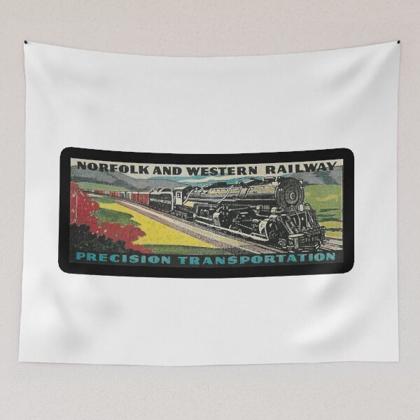 Item preview, Vintage Norfolk and Western Railway - Precision Transportation designed and sold by QuayTradingCo.
