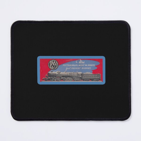 Item preview, Vintage Pittsburgh and West Virginia Railroad designed and sold by QuayTradingCo.