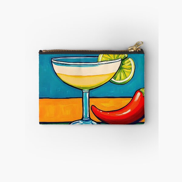 Item preview, Raise a Glass to Cinco de Mayo with a Zesty Lime Cocktail and Fiery Red Chili Pepper designed and sold by OlfactoART Studio.