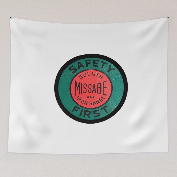 Item preview, Vintage Duluth Missabe and Iron Range Railroad - Safety First designed and sold by QuayTradingCo.