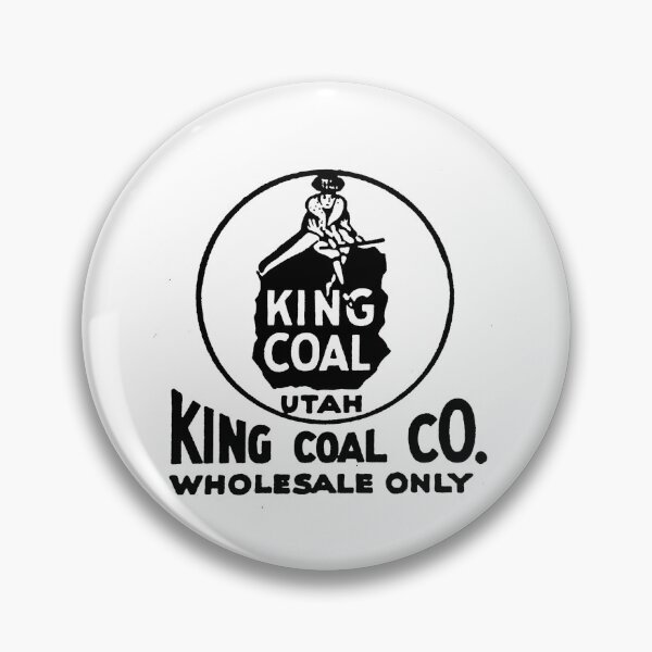 Artikelvorschau, Jahrgang King Coal Utah entworfen und verkauft von QuayTradingCo.
