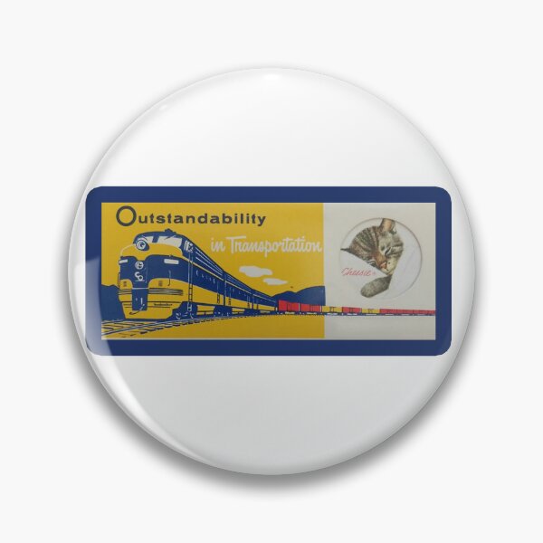Item preview, Vintage Chesapeake and Ohio Railroad - Outstandability designed and sold by QuayTradingCo.