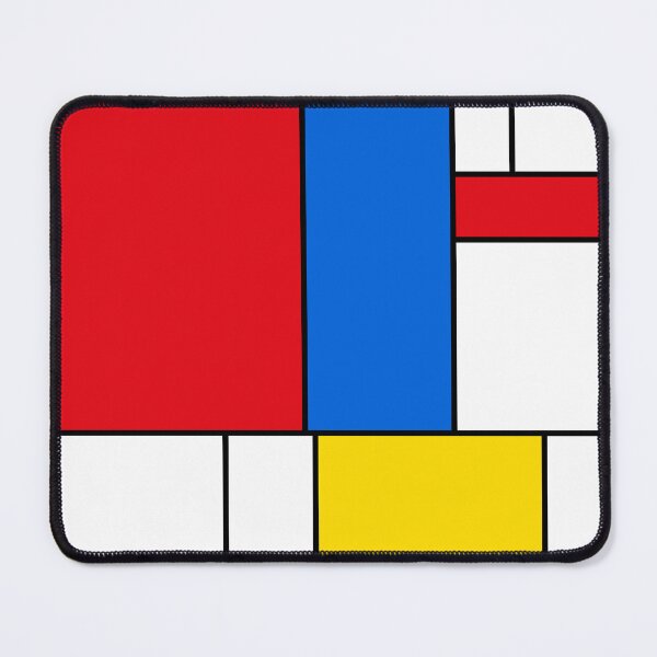 Item preview, Mondrian Style Abstract – Red, Blue and Yellow Composition designed and sold by Keston Studios.