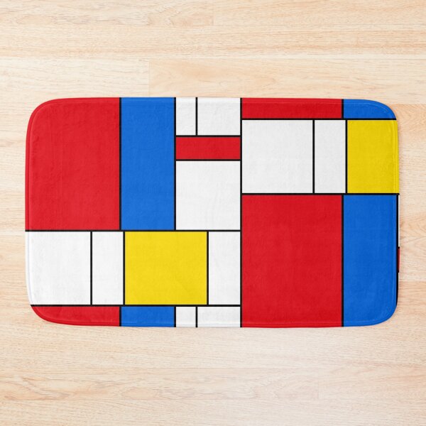 Item preview, Mondrian Style Abstract – Red, Blue and Yellow Composition designed and sold by Keston Studios.