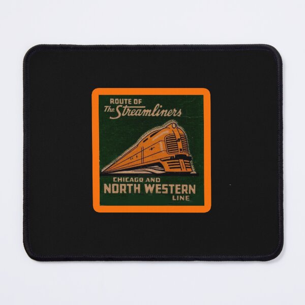 Item preview, Vintage Chicago and Northwestern Line - Route Of The Streamliners designed and sold by QuayTradingCo.
