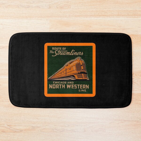 Item preview, Vintage Chicago and Northwestern Line - Route Of The Streamliners designed and sold by QuayTradingCo.