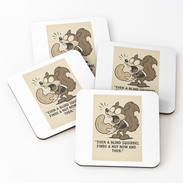 Item preview, Blind Squirrel designed and sold by Matthew Stickers.