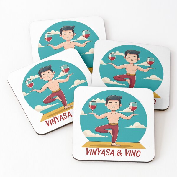 Item preview, Vinyasa & Vino designed and sold by TShirt Witt.
