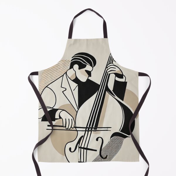 Item preview, Double bass player designed and sold by Jhevva.