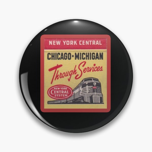 Item preview, Vintage New York Central Railroad - Through Services  designed and sold by QuayTradingCo.