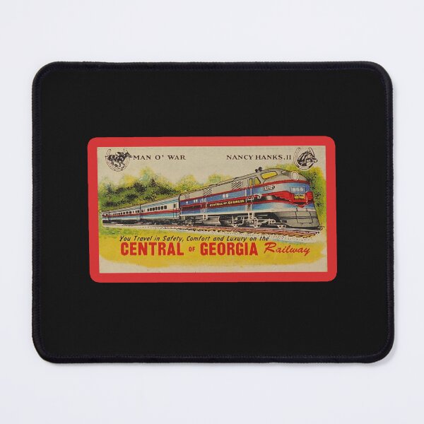 Item preview, Vintage Central Railway of Georgia - Nancy Hanks II - Man O War designed and sold by QuayTradingCo.