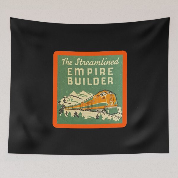 Item preview, Vintage Great Northern Railway - The Streamlined Empire Builder designed and sold by QuayTradingCo.